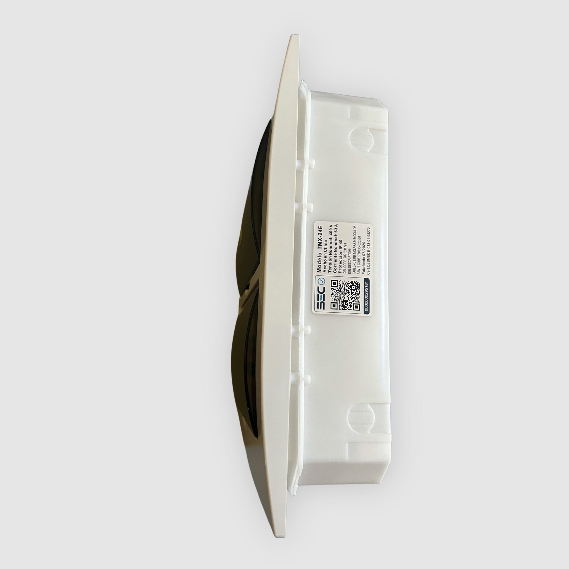 Tablero eléctrico armado 3 circuitos 220V 25A embutido con protecciones Legrand