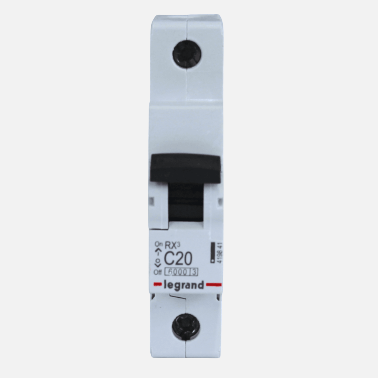 Automático Legrand RX3 20A 1P instalado en riel DIN