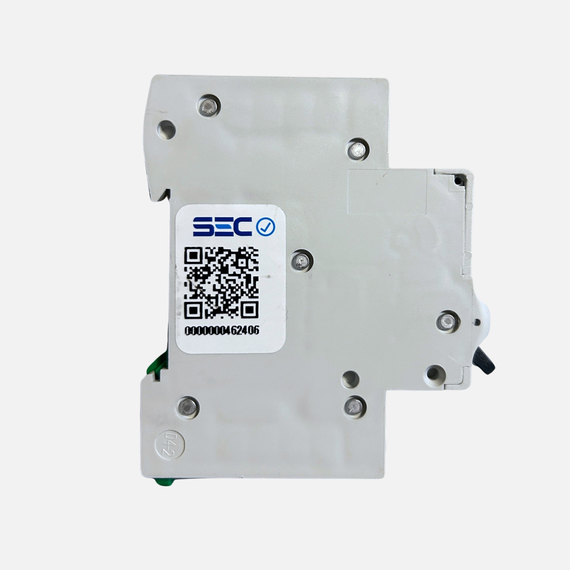 Detalle certificación SEC del automático Schneider Easy9 10A