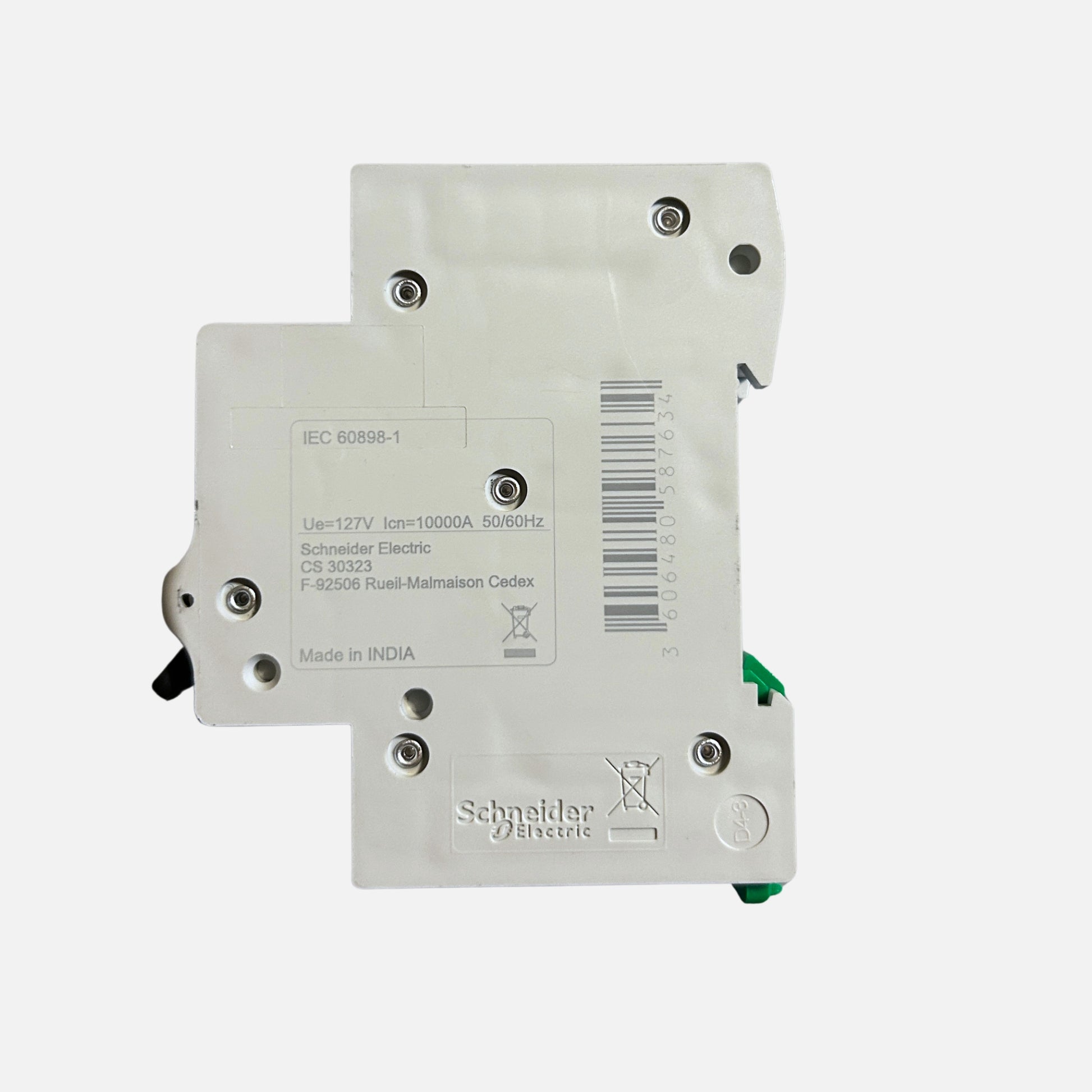 Datos técnicos automático Schneider Easy9 C10 10A 1P 6kA 220V