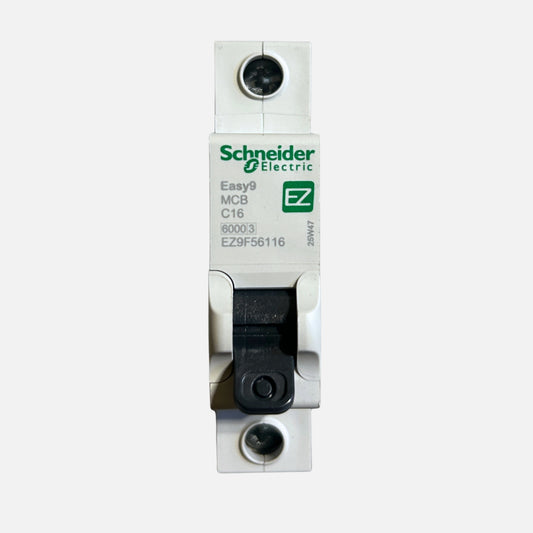 Automático Schneider Easy9 16A 1P 6kA montado en riel DIN