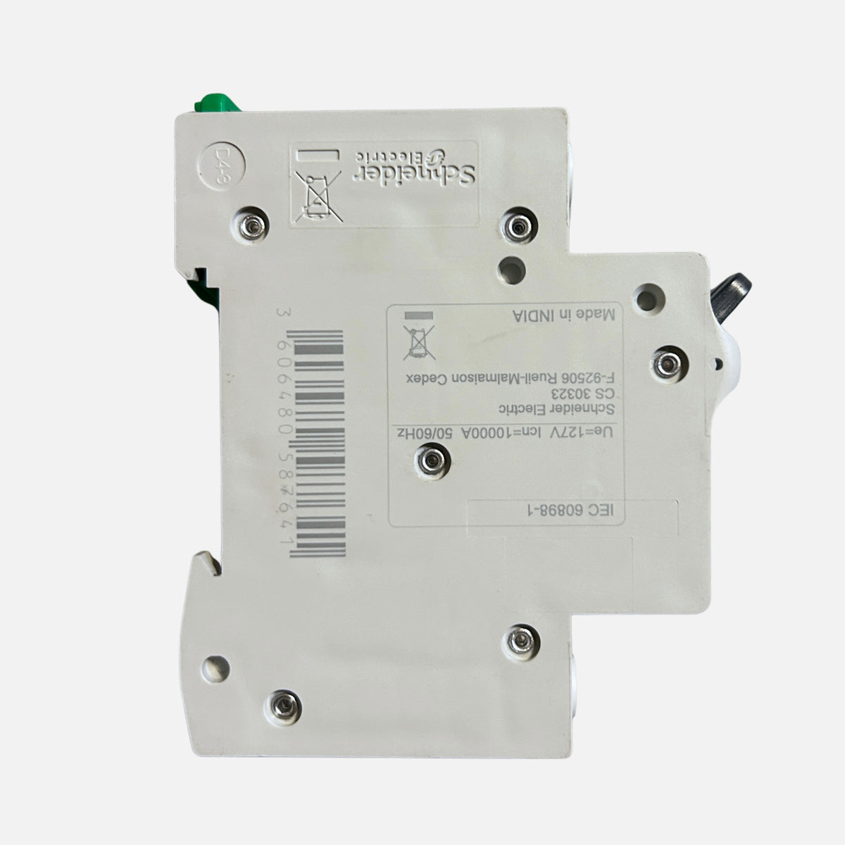 Datos técnicos automático Schneider Easy9 C16 16A 1P 6kA 220V