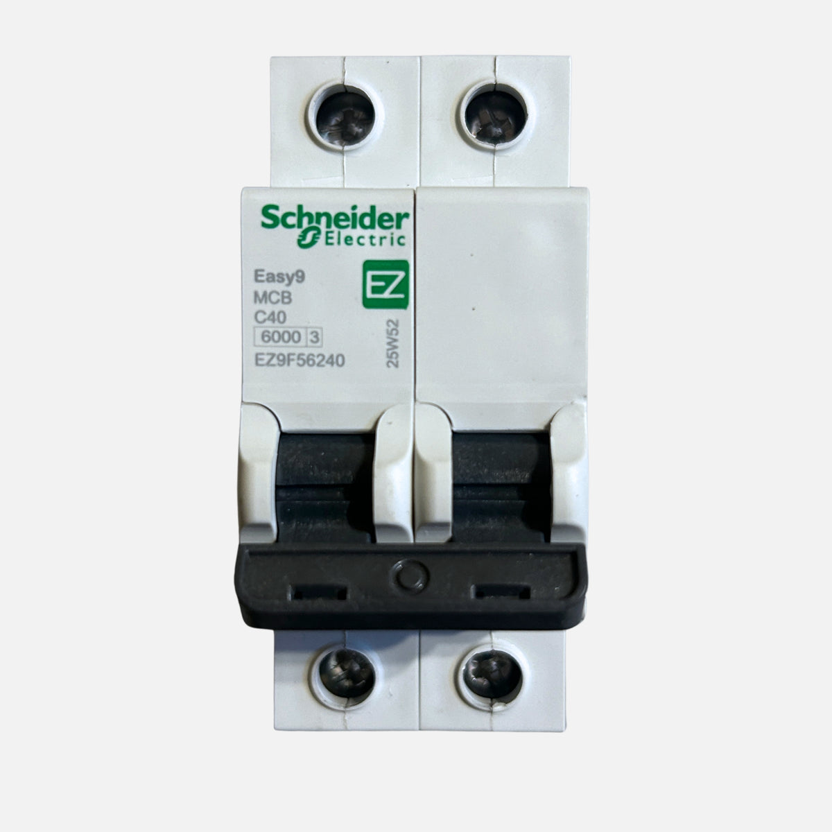 Automático bipolar Schneider Easy9 2x40A 6kA 2P en riel DIN