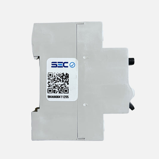 Detalle certificación SEC del diferencial Schneider Easy9 40A 30mA