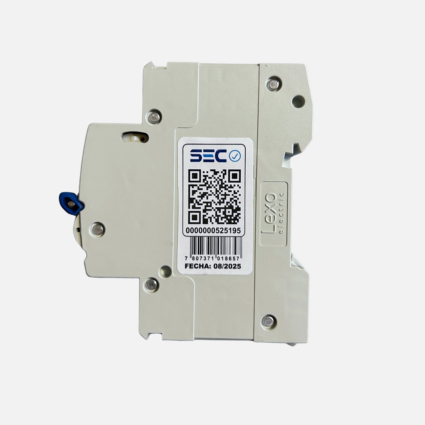 Sello SEC con código de certificación del automático bipolar Lexo 2x25A
