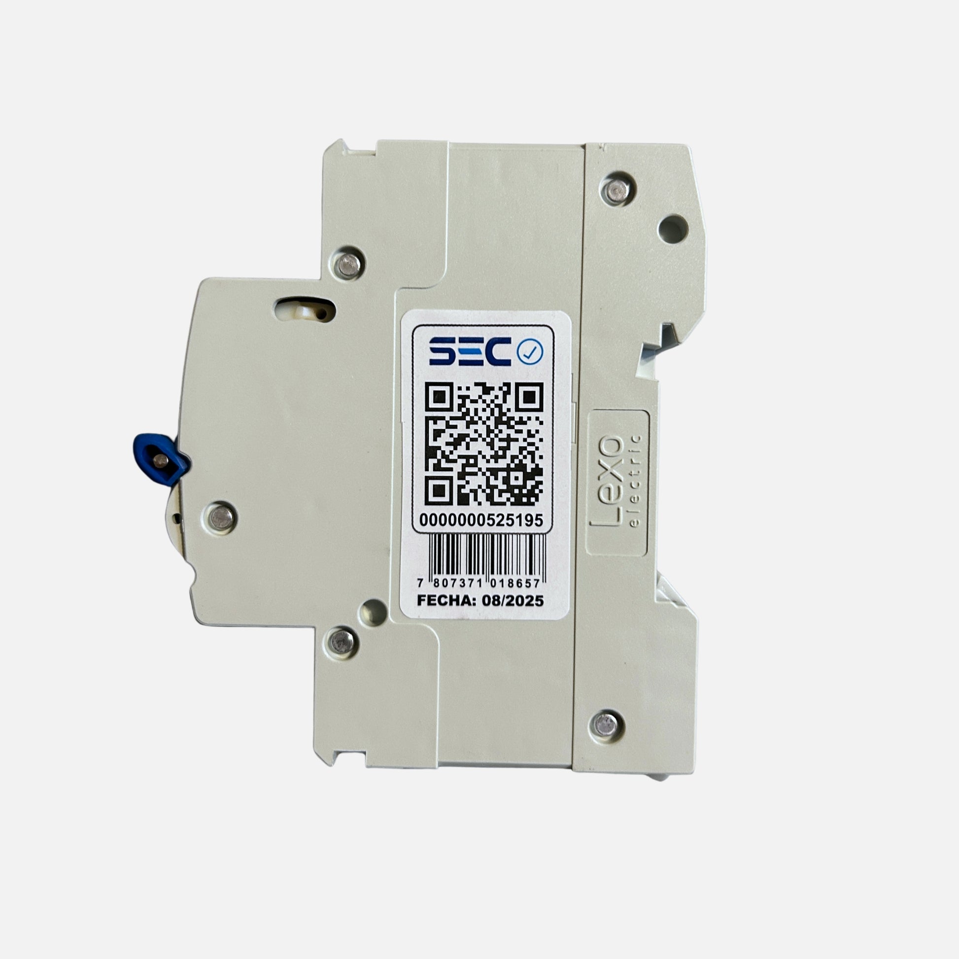 Sello SEC con código de certificación del automático bipolar Lexo 2x25A